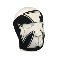 Maska White Cross