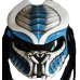 Predator Full Face White Blue
